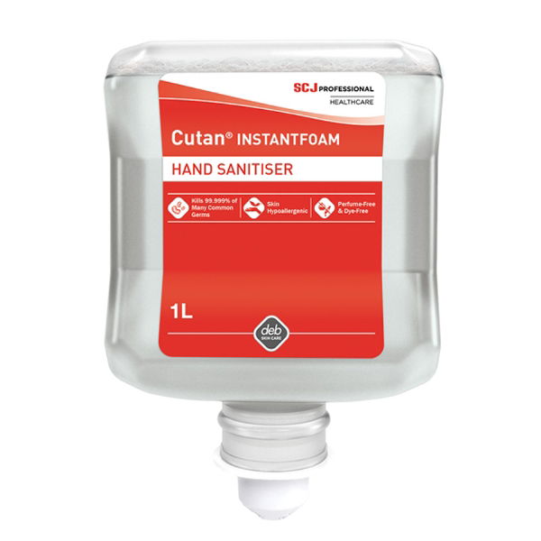 Deb Cutan Foam Hand Sanitiser 1 Litre