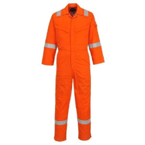ORANGE BIZFLAME ANTI STATIC COVERALL 5XL