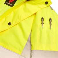 Warrior Yellow/Navy Hi Viz Jacket Size Large