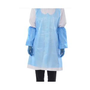 X 100 Blue Disposable Aprons