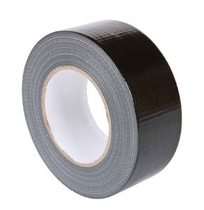 Rolls 2" Black Cloth Tape