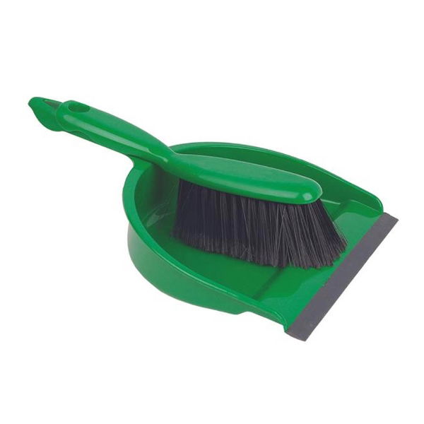 Plastic Dustpan And Brush Set