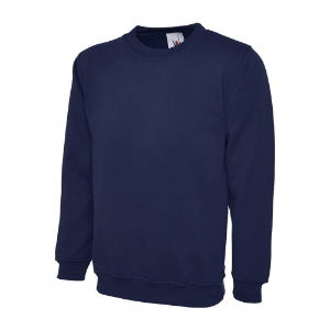 UC201 NAVY PREMIUM SWEATSHIRT SMALL
