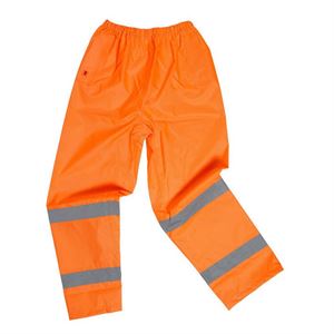 Warrior Orange Hi Viz Trousers