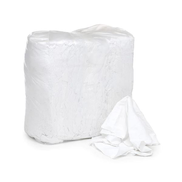 White Towelling Rag 10Kg