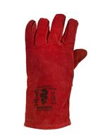 Warrior X6 Red Welder Gauntlet Sz 10